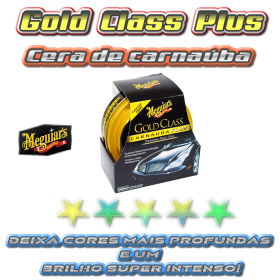 A Cera em Pasta Premium Carnaúba Plus Gold Class Meguiar's 