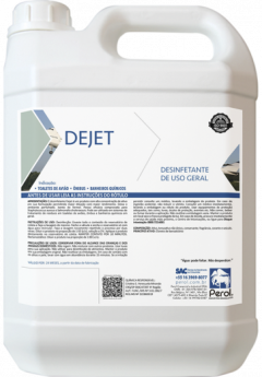Dejet - Desinfetante para tratamento de resíduos em toaletes aeronaves - QTU's