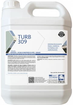 Turb 309 Desengraxante biodegradável Para Limpeza Externa Aeronaves Norma Boeing D6 17 