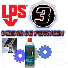 LPS 3 - Protetivo e Inibidor de Ferrugem Atende - Norma MIL PRF 16173E - Frasco Spray 300ml