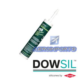 Dowsil 736  RTV Selante silicone Vermelho  - 300ml - Aqui tem os melhores preços