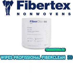 Wipes Profissional Fiberclean 50 - Rolo com 500 Wipes