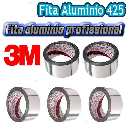 3M Tape 425 Aluminium Colour Aluminio